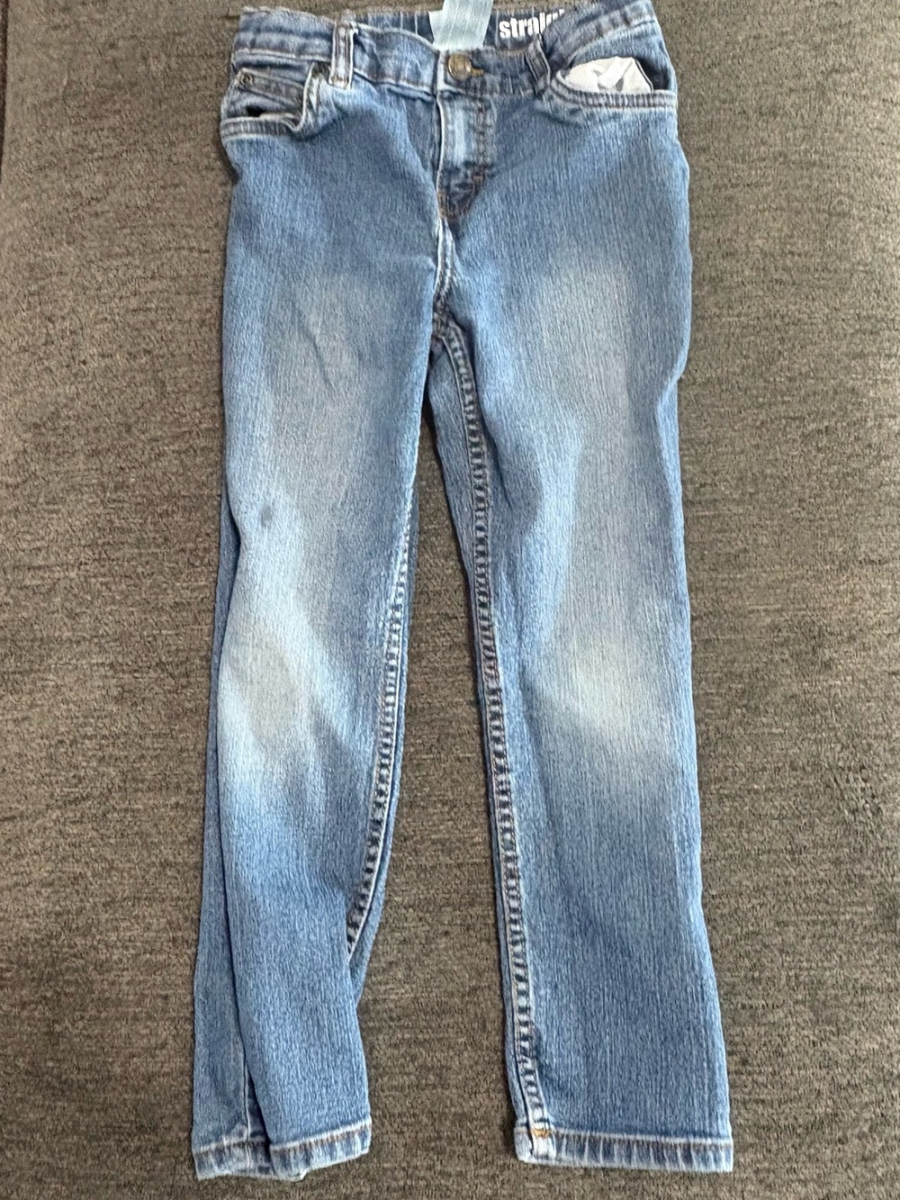 Straight Fit Blue Jeans size 6